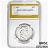 Image 1 : 1951 PROOF Franklin Half Dollar PGA PR69 CAMEO
