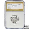 Image 1 : 1857-O Seated Liberty Dime PGA MS63
