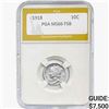 Image 1 : 1918 Mercury Silver Dime PGA MS66 FSB