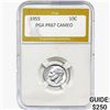 Image 1 : 1955 Roosevelt Dime PGA PR67 CAMEO