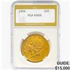 Image 1 : 1904 $20 Gold Double Eagle PGA MS66