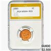 Image 1 : 1883 Indian Head Cent PGA MS64+ RED