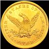 Image 2 : 1839 $5 Gold Half Eagle UNCIRCULATED