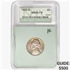 1950-D Jefferson Nickel NTC MS65 FS
