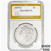 Image 1 : 1879-S Morgan Silver Dollar PGA MS64 PL