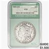 Image 1 : 1893-CC Morgan Silver Dollar NTC VG8