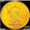 Image 1 : 1853 "900" Thous $10 Gold Assay CHOICE BU