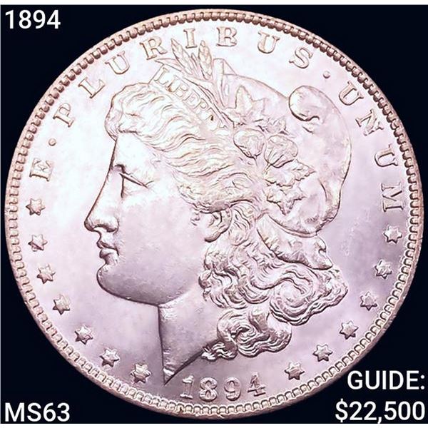 1894 Morgan Silver Dollar CHOICE BU