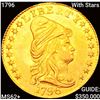 Image 1 : 1796 With Stars $2.50 Gold Quarter Eagle UNCIRCULATED +