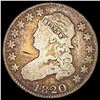 Image 1 : 1820 Capped Bust Quarter NICELY CIRCULATED