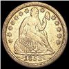 Image 1 : 1853 Arrows Seated Liberty Dime LIGHTLY CIRCULATED
