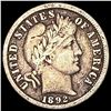 Image 1 : 1892-O Barber Dime LIGHTLY CIRCULATED