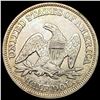 Image 2 : 1857 Seated Liberty Half Dollar CLOSELY UNCIRCULATED