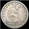 Image 1 : 1853 Arrows Rays Seated Liberty Quarter CLOSELY UNCIRCULATED