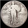 Image 1 : 1927-S Standing Liberty Quarter NICELY CIRCULATED
