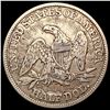 Image 2 : 1853 Arrows Seated Liberty Half Dollar NEARLY UNCIRCULATED