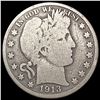 Image 1 : 1913 Barber Half Dollar NICELY CIRCULATED