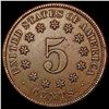 Image 2 : 1872 Shield Nickel NEARLY UNCIRCULATED