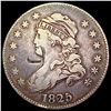 Image 1 : 1825 Capped Bust Quarter NICELY CIRCULATED