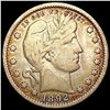 Image 1 : 1892 Barber Quarter LIGHTLY CIRCULATED