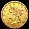 Image 1 : 1860 $2.50 Gold Quarter Eagle HIGH GRADE