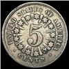 Image 2 : 1866 Rays Shield Nickel LIGHTLY CIRCULATED