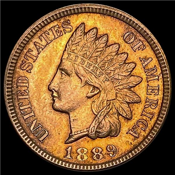 1889 RD Indian Head Cent UNCIRCULATED