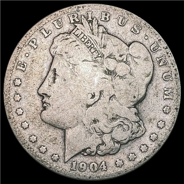 1904-S Morgan Silver Dollar NICELY CIRCULATED