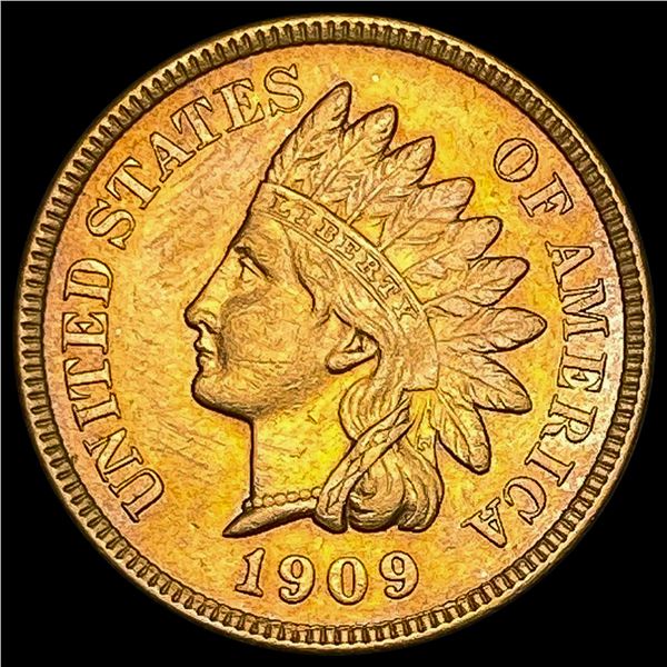 1909 RD Indian Head Cent UNCIRCULATED