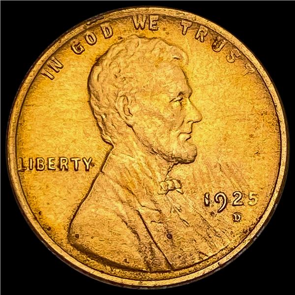 1925-D RD Wheat Cent UNCIRCULATED