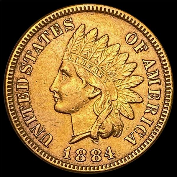 1884 RD Indian Head Cent UNCIRCULATED