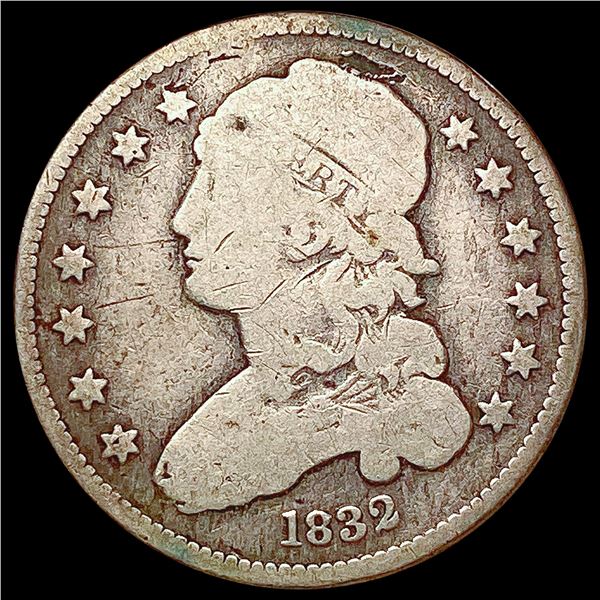 1832 Capped Bust Quarter NICELY CIRCULATED