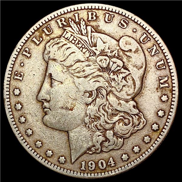 1904-S Morgan Silver Dollar NEARLY UNCIRCULATED