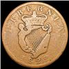 Image 2 : 1822 Irish Copper HC NICELY CIRCULATED