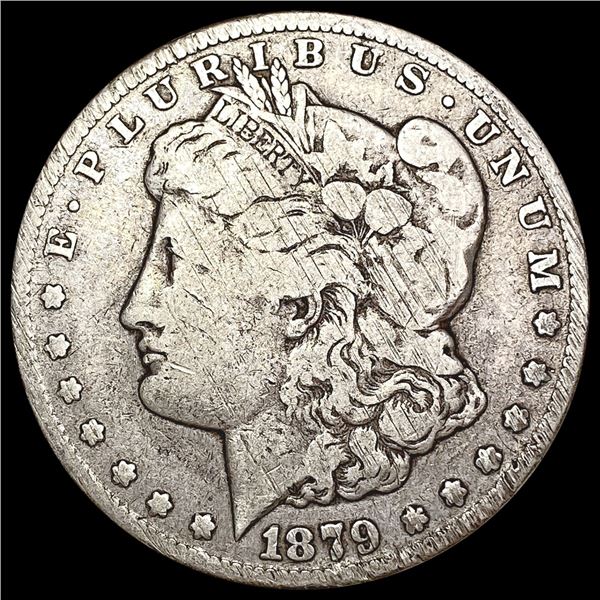 1879-CC Morgan Silver Dollar LIGHTLY CIRCULATED