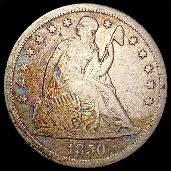 1850-O Seated Liberty Dollar LIGHTLY CIRCULATED