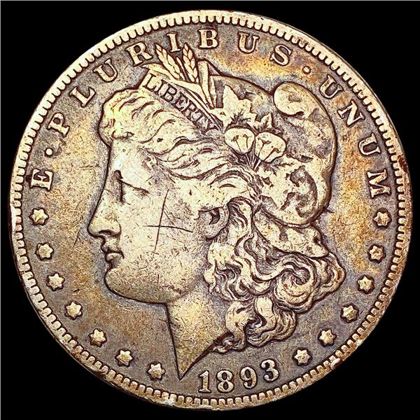 1893-O Morgan Silver Dollar CLOSELY UNCIRCULATED