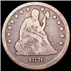 Image 1 : 1876-CC Seated Liberty Quarter NICELY CIRCULATED