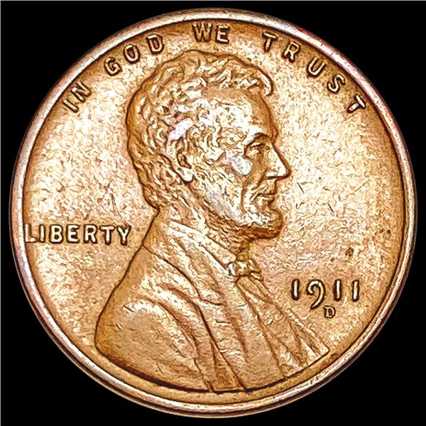 1911-D Wheat Cent CLOSELY UNCIRCULATED