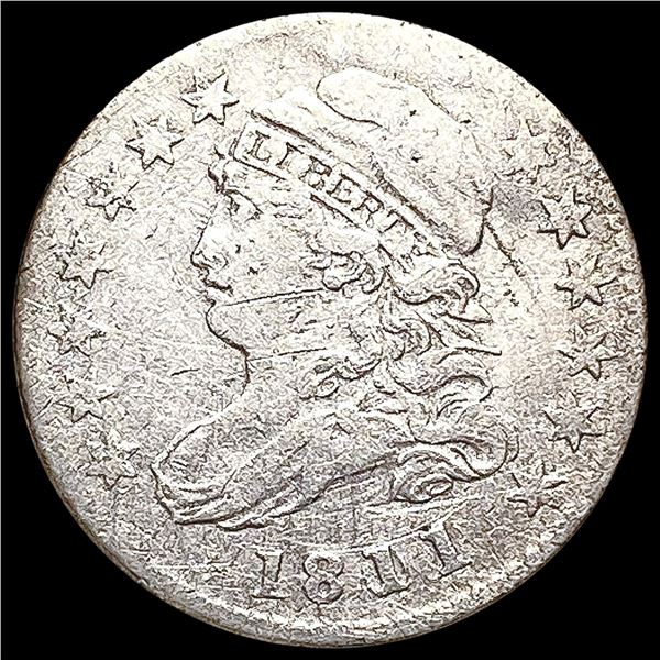 1811 Capped Bust Dime NICELY CIRCULATED