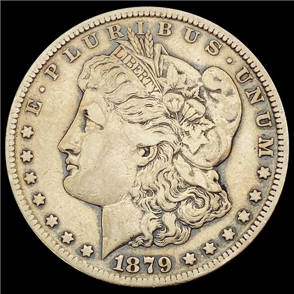 1879-CC Morgan Silver Dollar ABOUT UNCIRCULATED