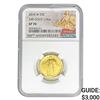 Image 1 : 2016 W 25C 24K GOLD 1/4 OZ NGC SP70
