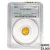 Image 1 : 1853 Rare Gold Dollar PCGS MS64