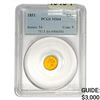 Image 1 : 1851 Rare Gold Dollar PCGS MS64