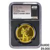 Image 1 : 2017 Stars Wars Niue Gold $250 Boba Fett NGC PF70 UC