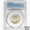 Image 1 : 1937-D Washington Silver Quarter PCGS MS64