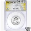 Image 1 : 1941-D Washington Silver Quarter ANACS MS65