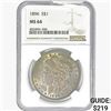 Image 1 : 1896 Morgan Silver Dollar NGC MS 64