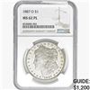 Image 1 : 1887-O Morgan Silver Dollar NGC MS62 PL