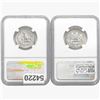 Image 2 : [2]1955 Washington Silver Quarter NGC PF67